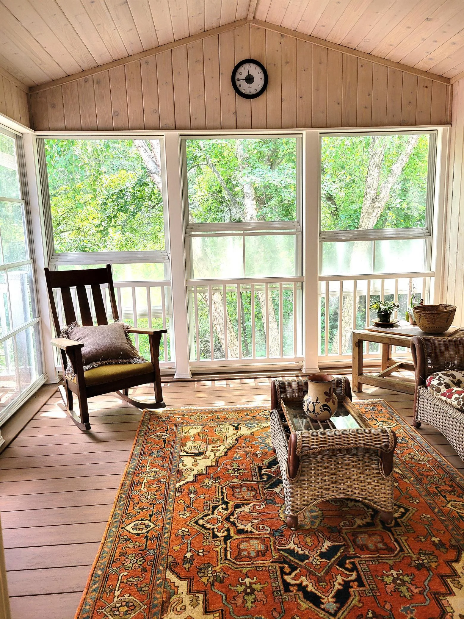 main floor screened porch