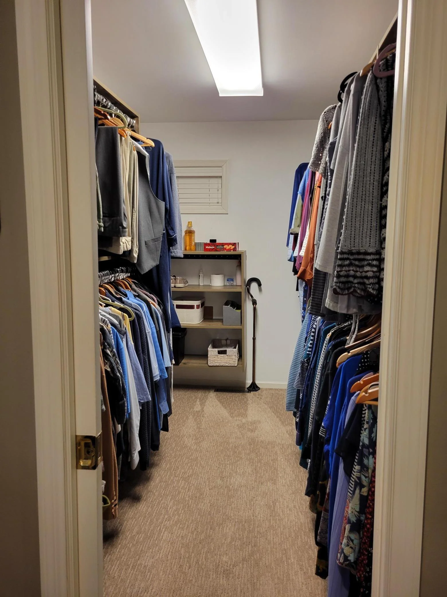 main floor owners suite walk-in closet