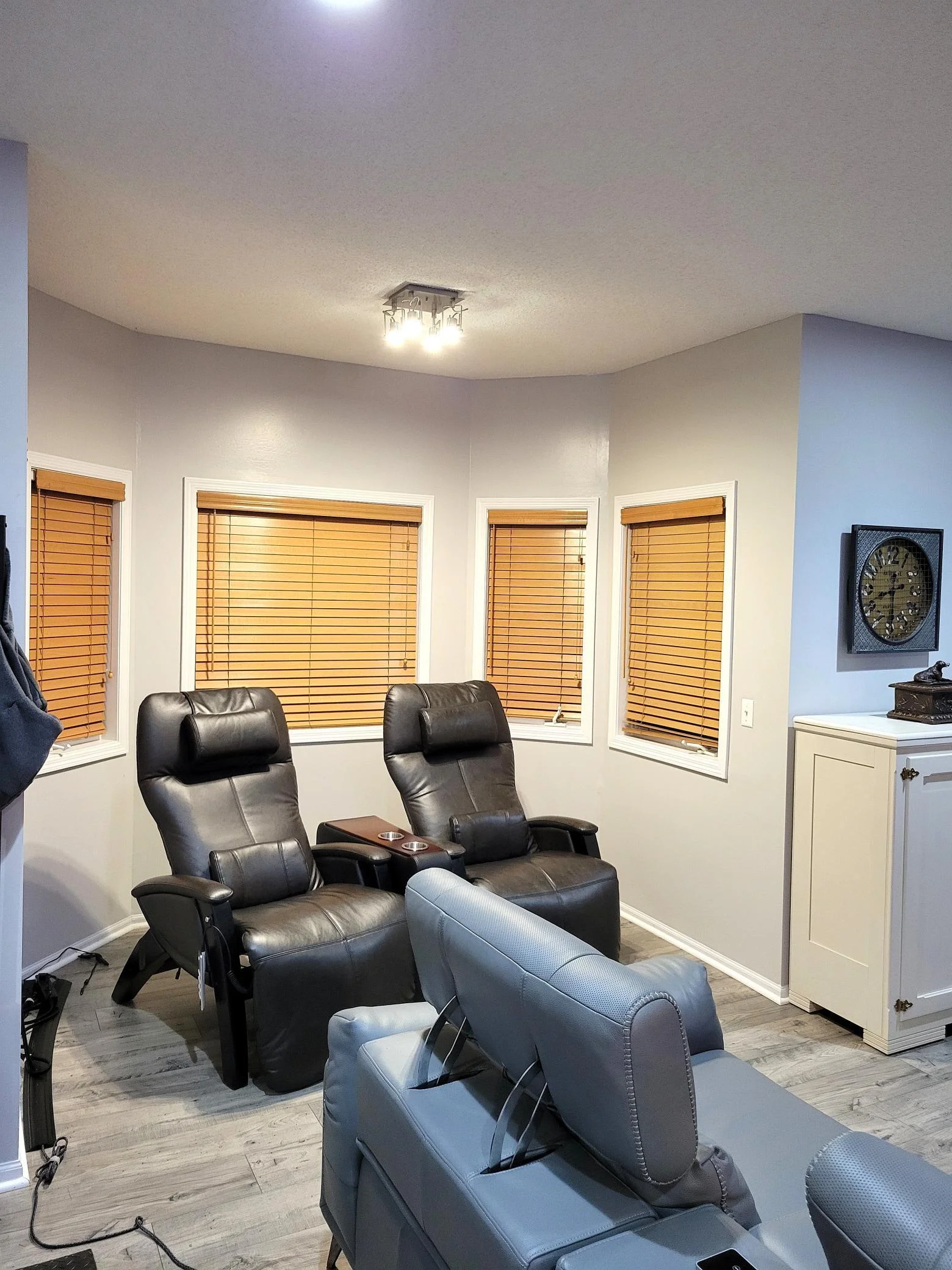 lower level family room bump out