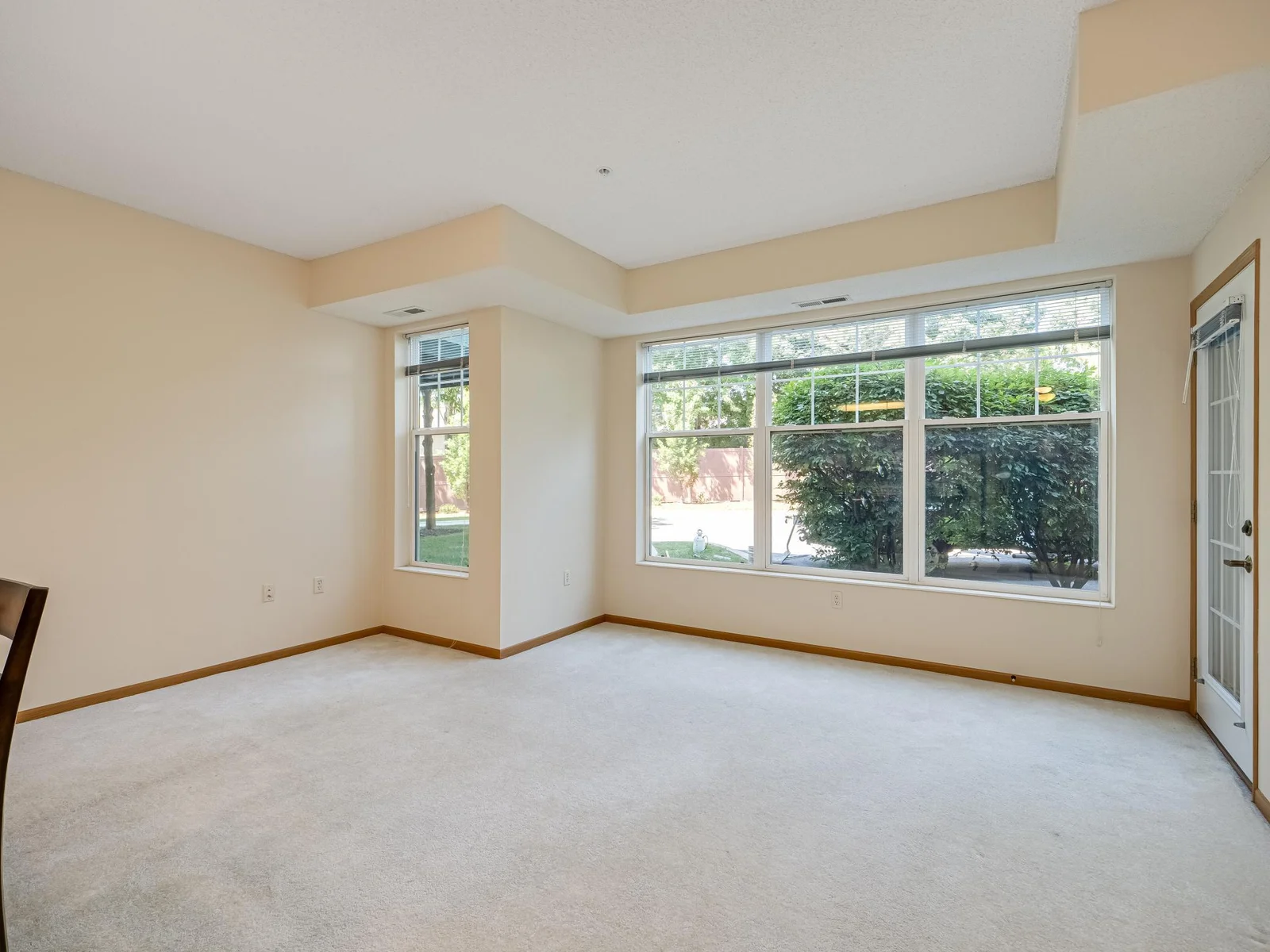 Unstaged living room.