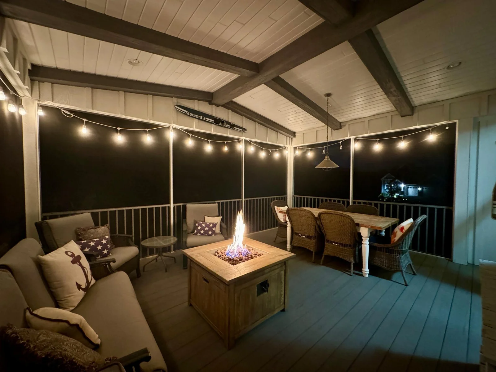 The perfect gathering place to enjoy spring, summer and fall to its fullest!
