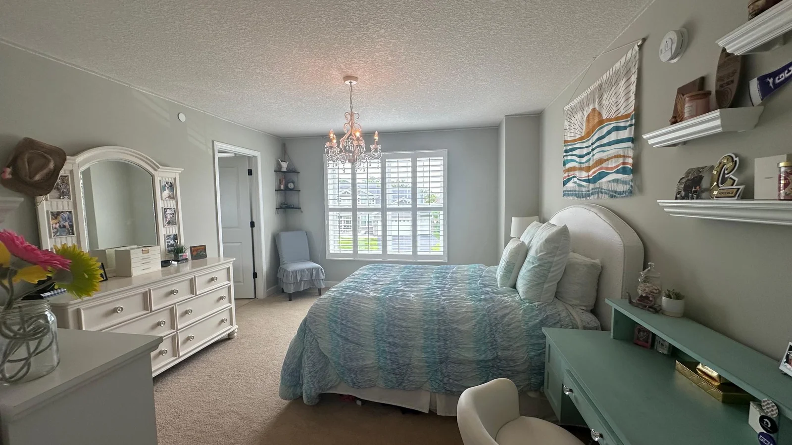 Bedroom #2 is generously sized with large walk in closet and en-suite bathroom.