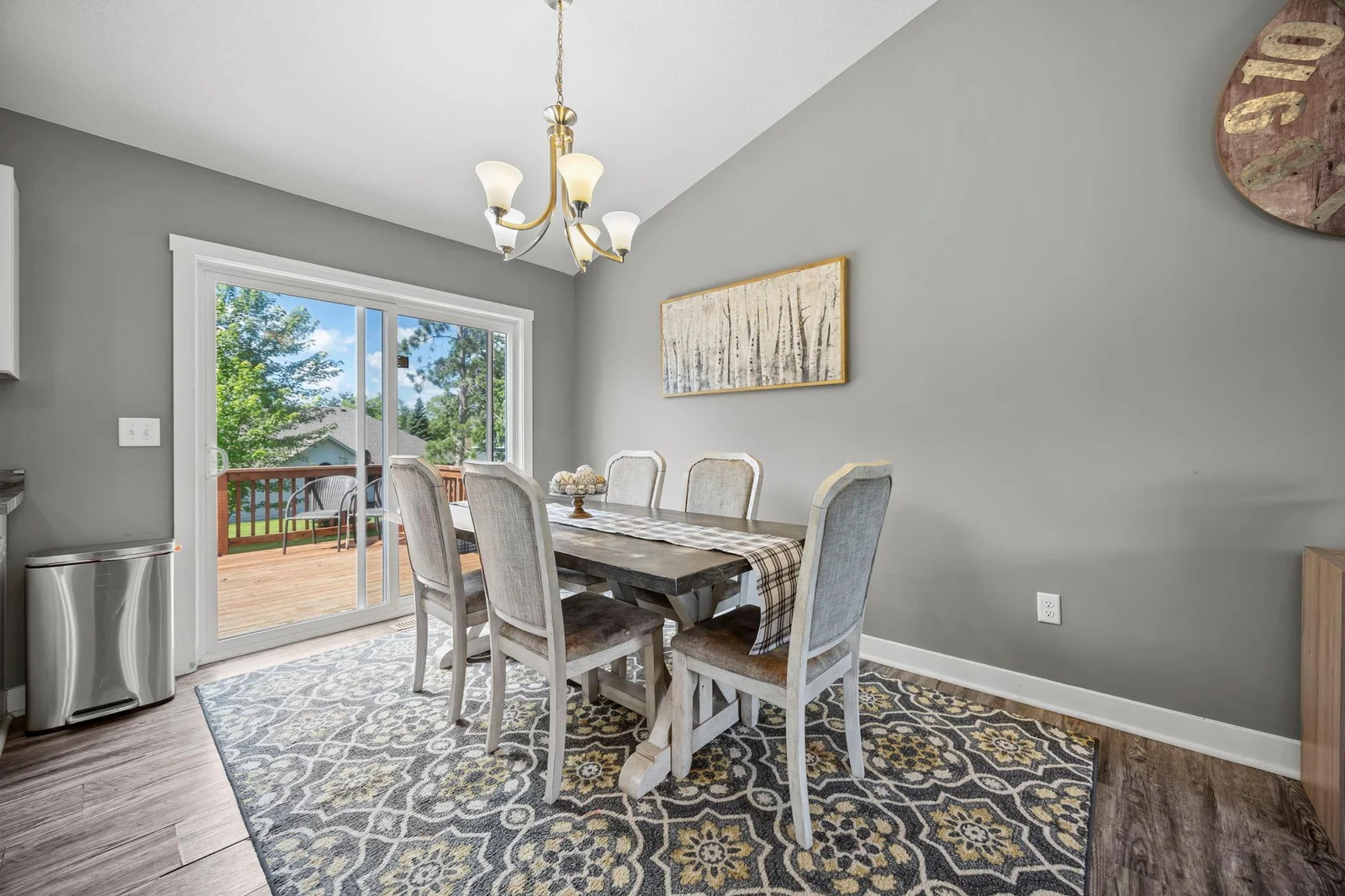 Great dining space