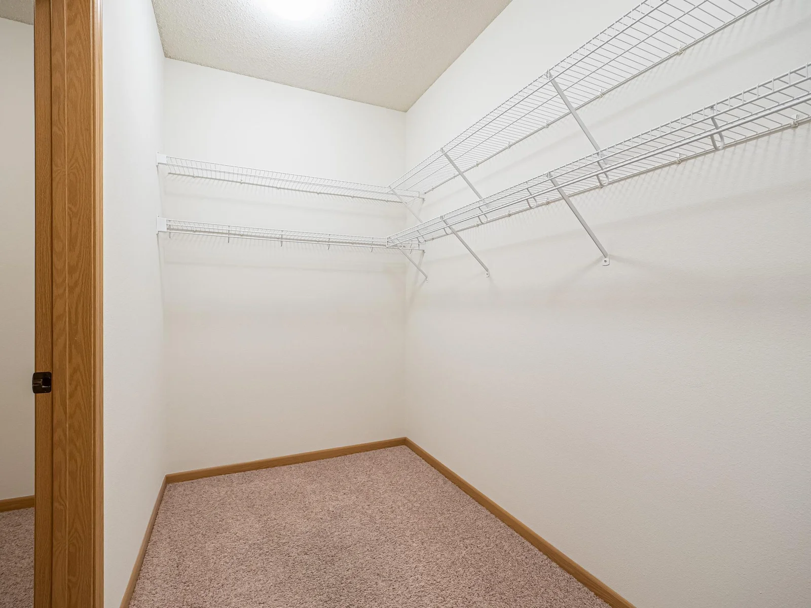 Very large walk-in closet with plenty of room for all your clothes and perhaps a dresser!