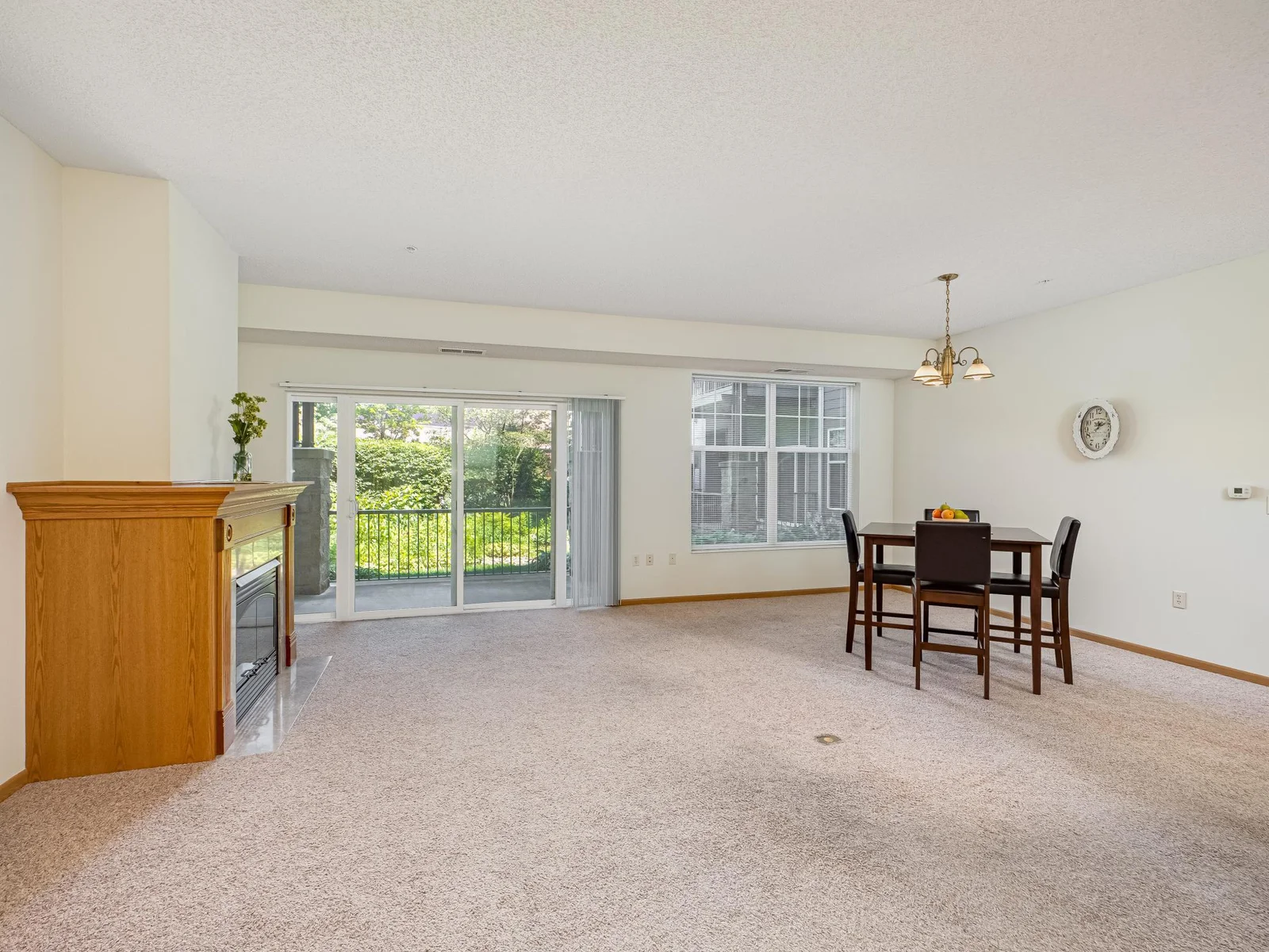Open floor plan with plenty of room for entertaining.