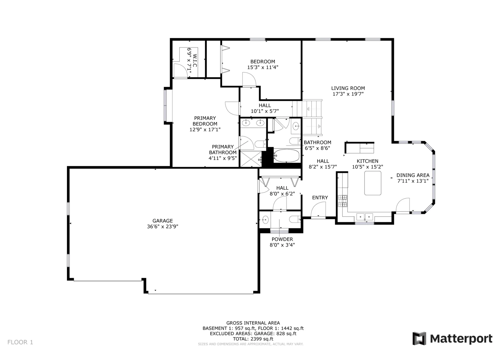Main Level Floor Plan