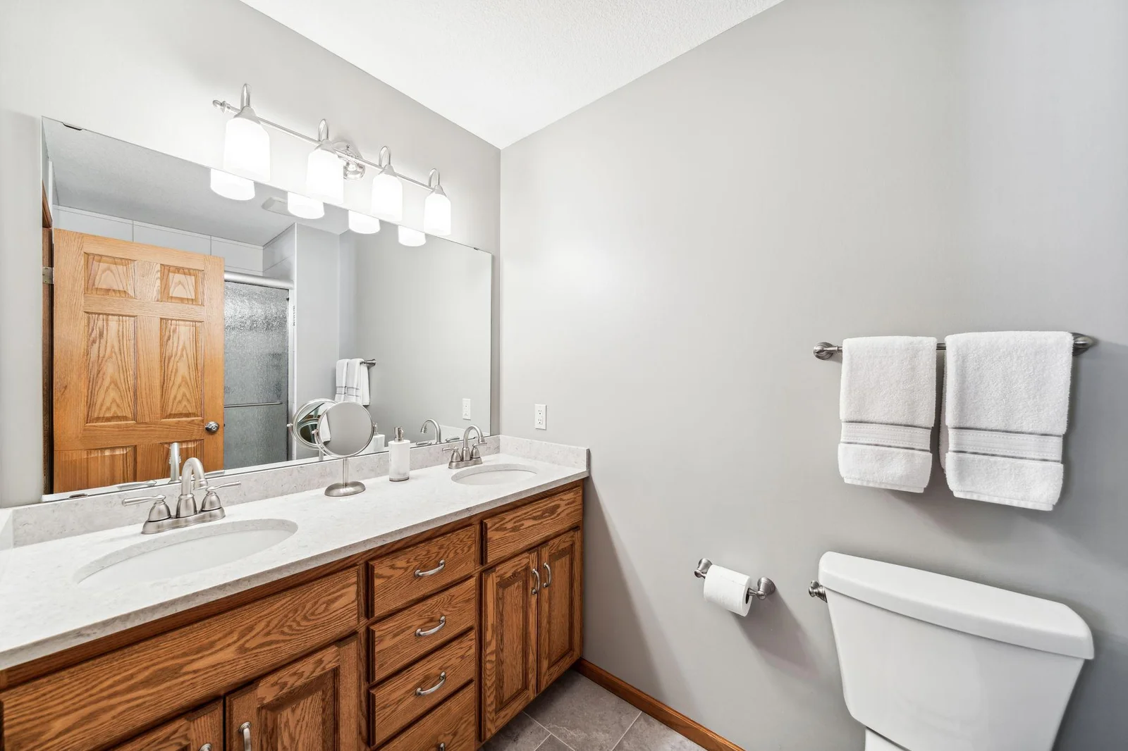 3/4 bathroom.