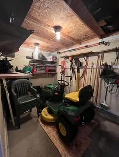 She Shed storage.