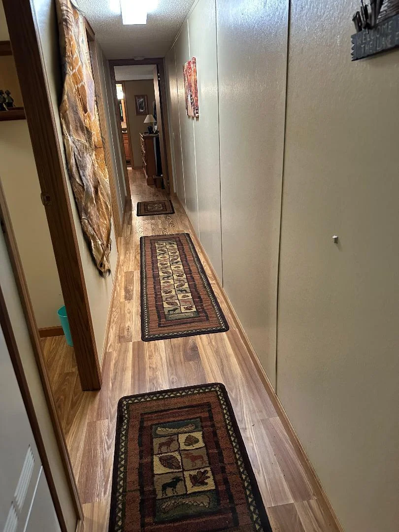 Hallway leading to all 3 Bedrooms