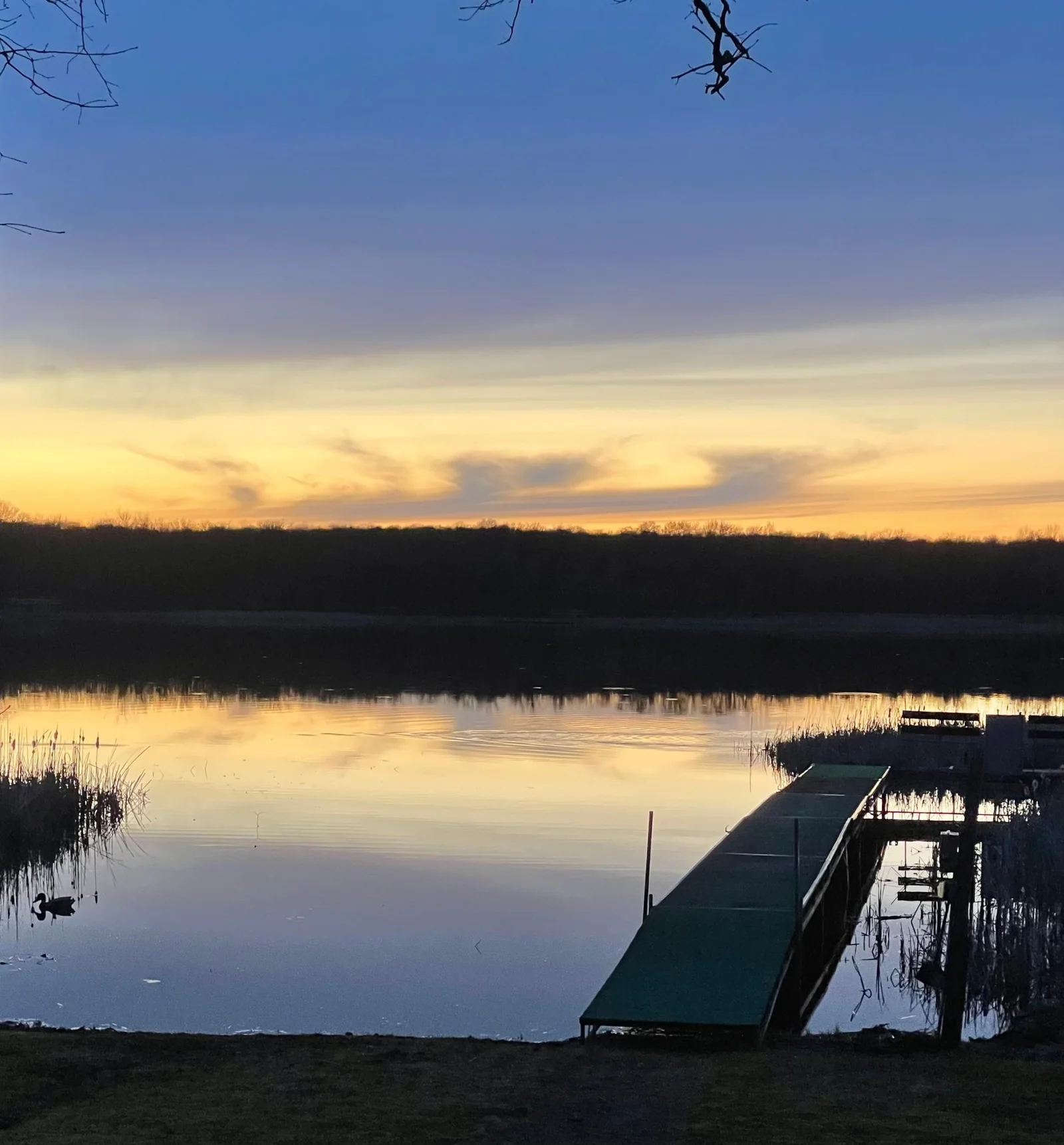 Great sunset views