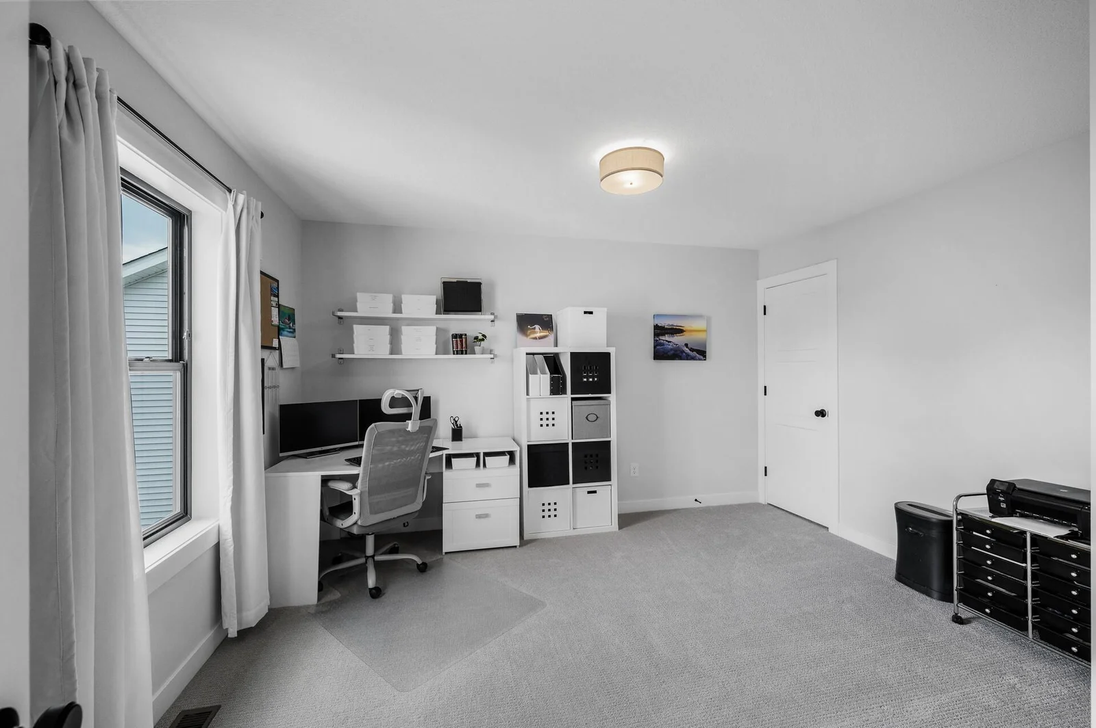 One of the other two bedrooms upstairs!