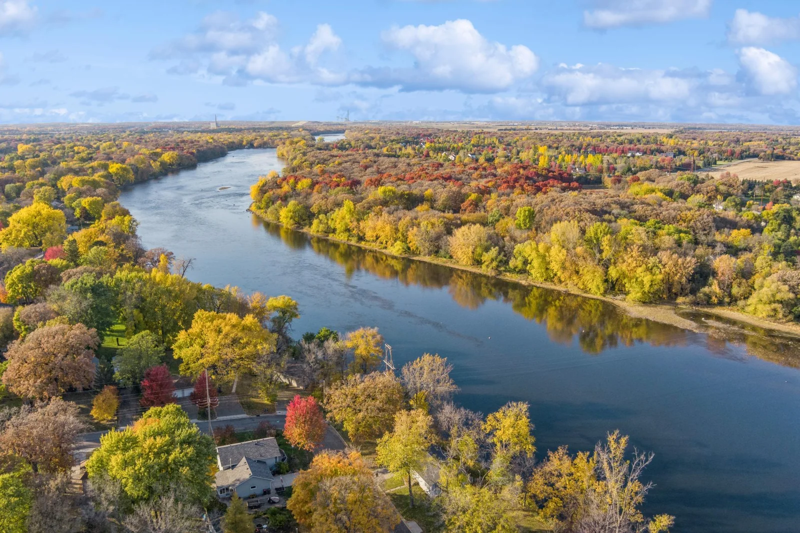The beautiful city of Monticello has views of the Mississippi river