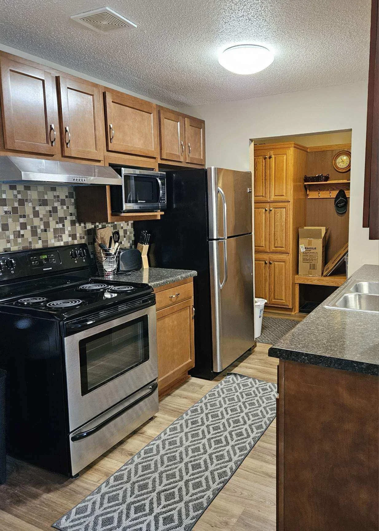 Completely updated kitchen