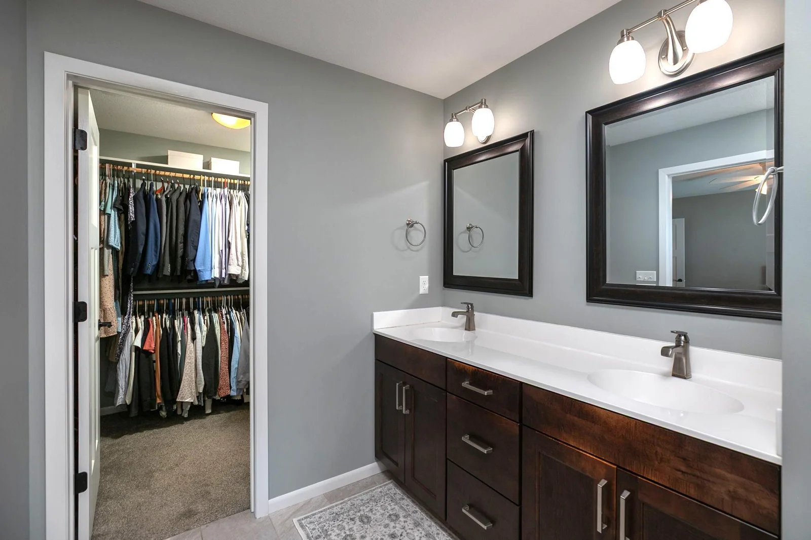 Primary and Walk In Closet