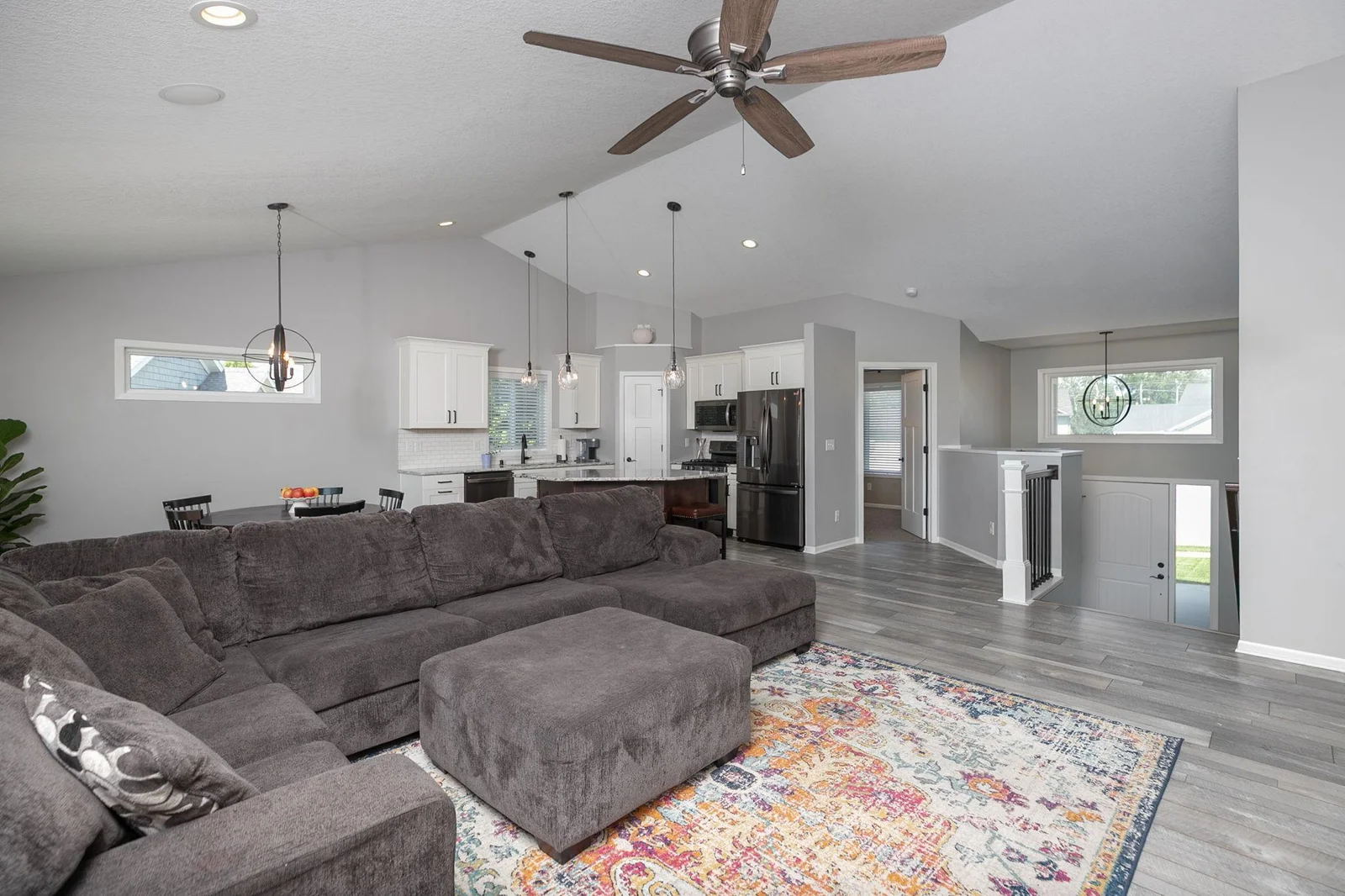 Living Room and Kitchen