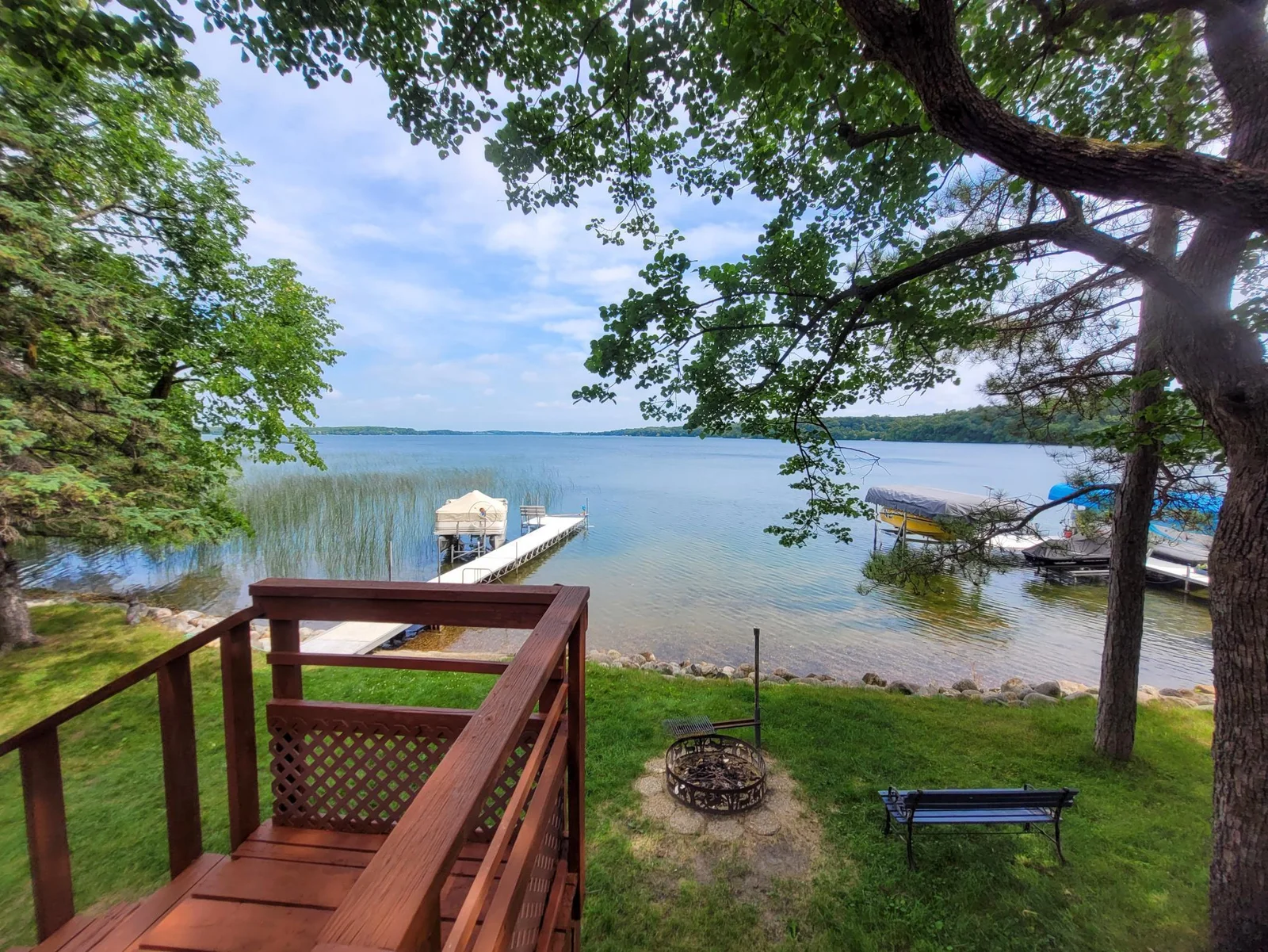 Lake View from Side Deck