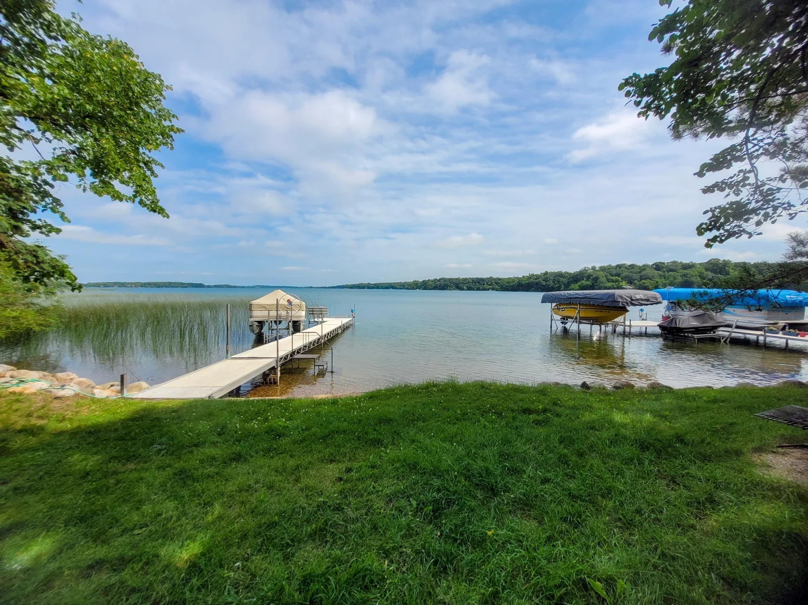 Level Area by Lake