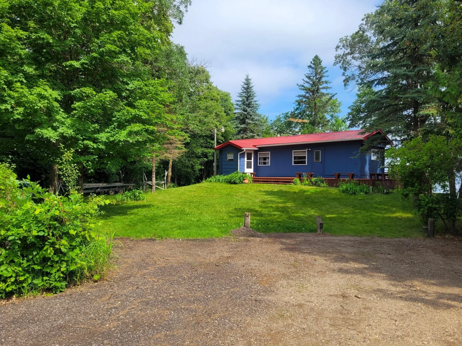 Front of House and Parking
