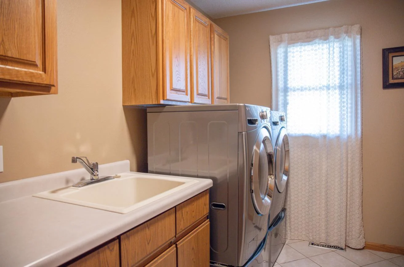 Main floor laundry