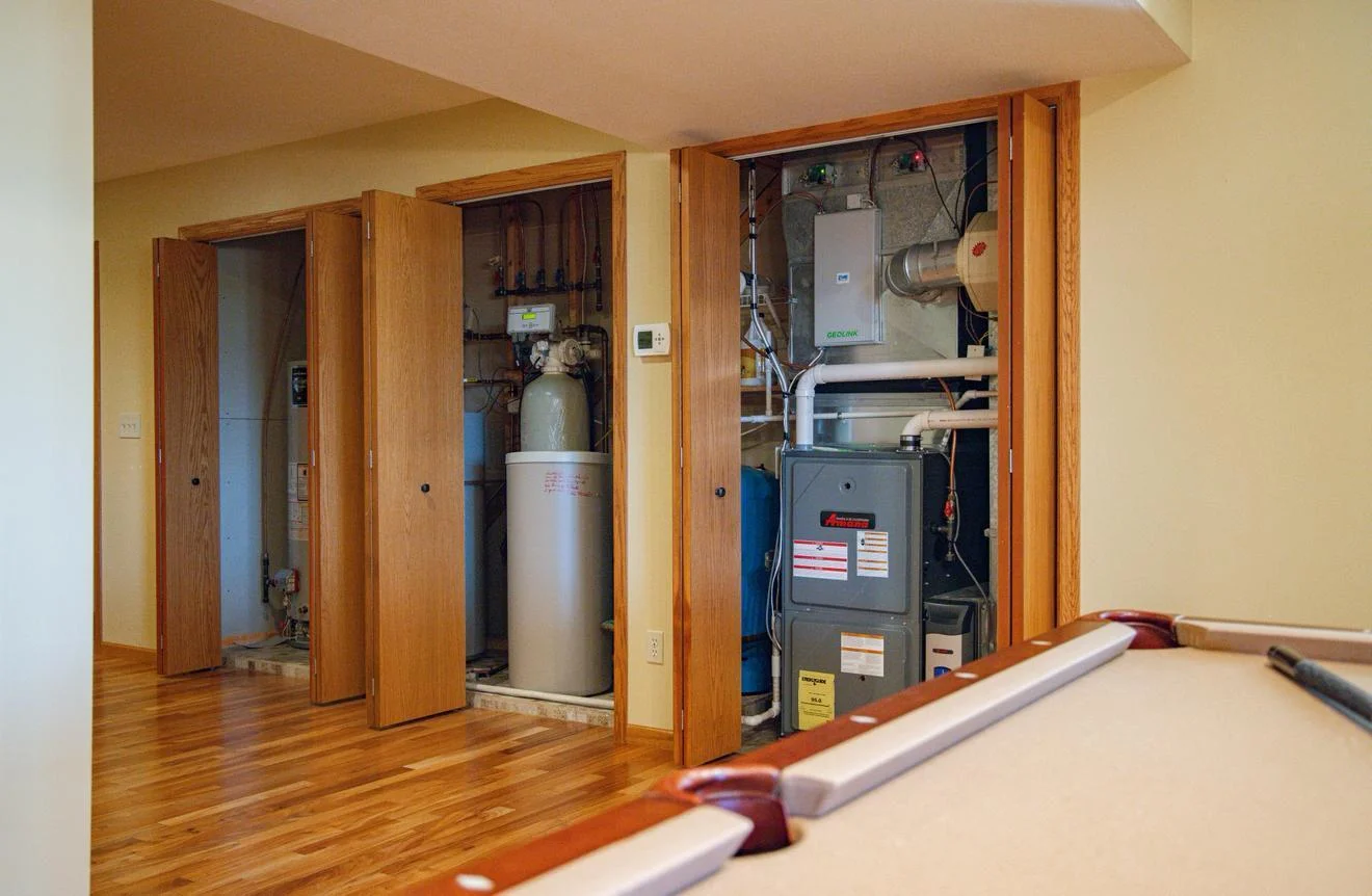 Utilities in LL closet