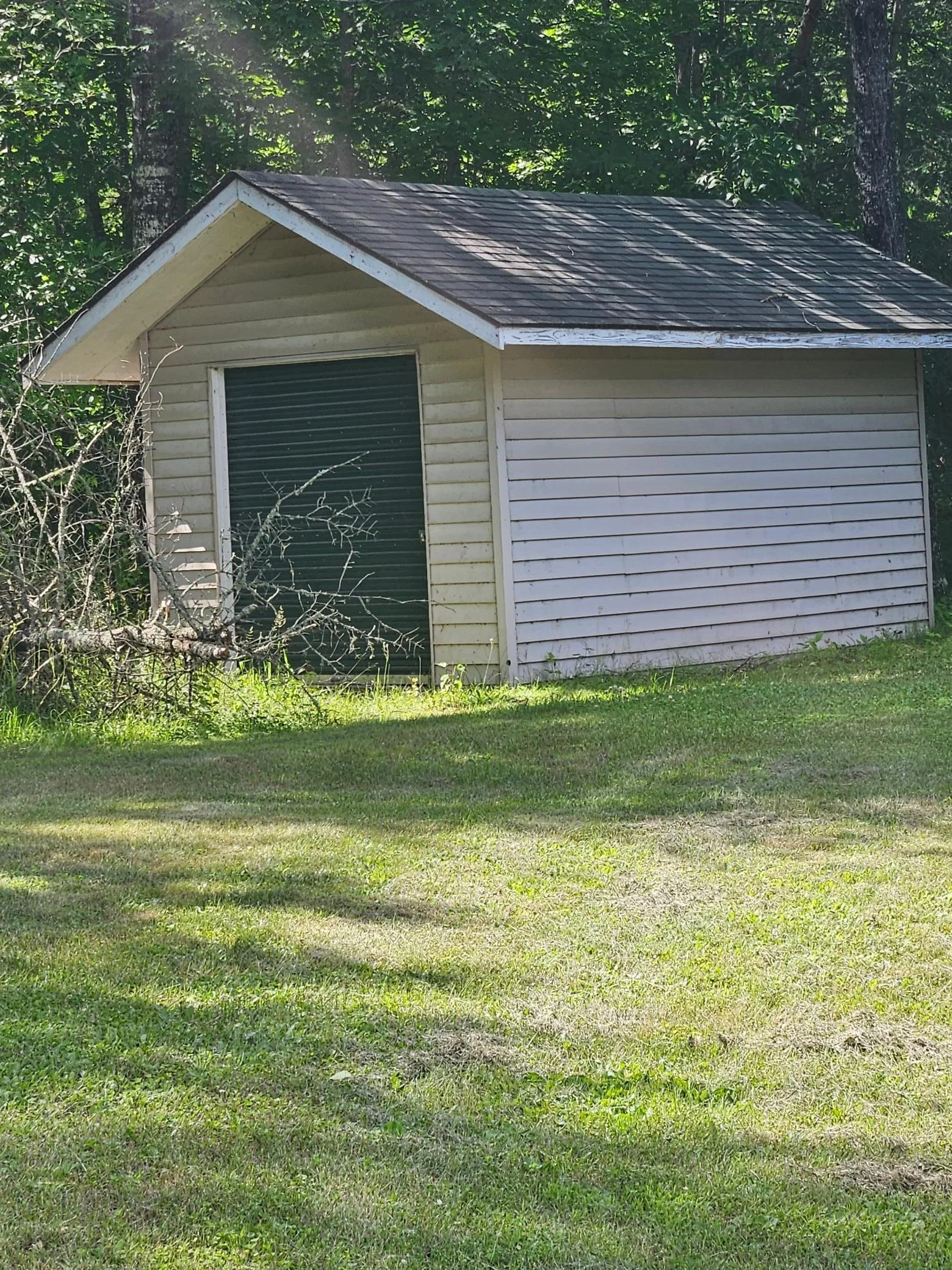 8 x 10 shed acroos road from main property.jpg