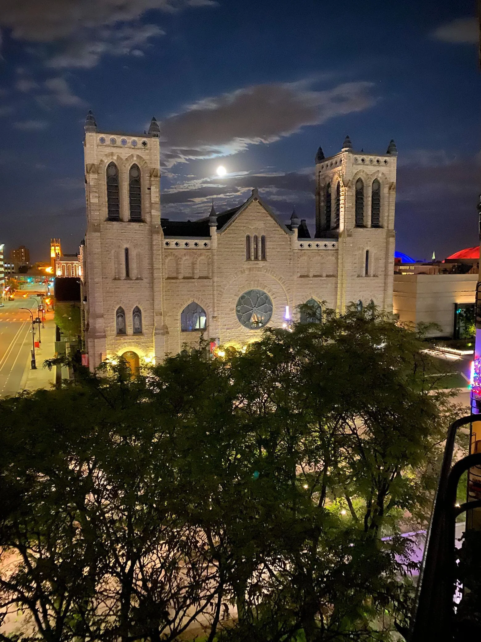 View from balcony
