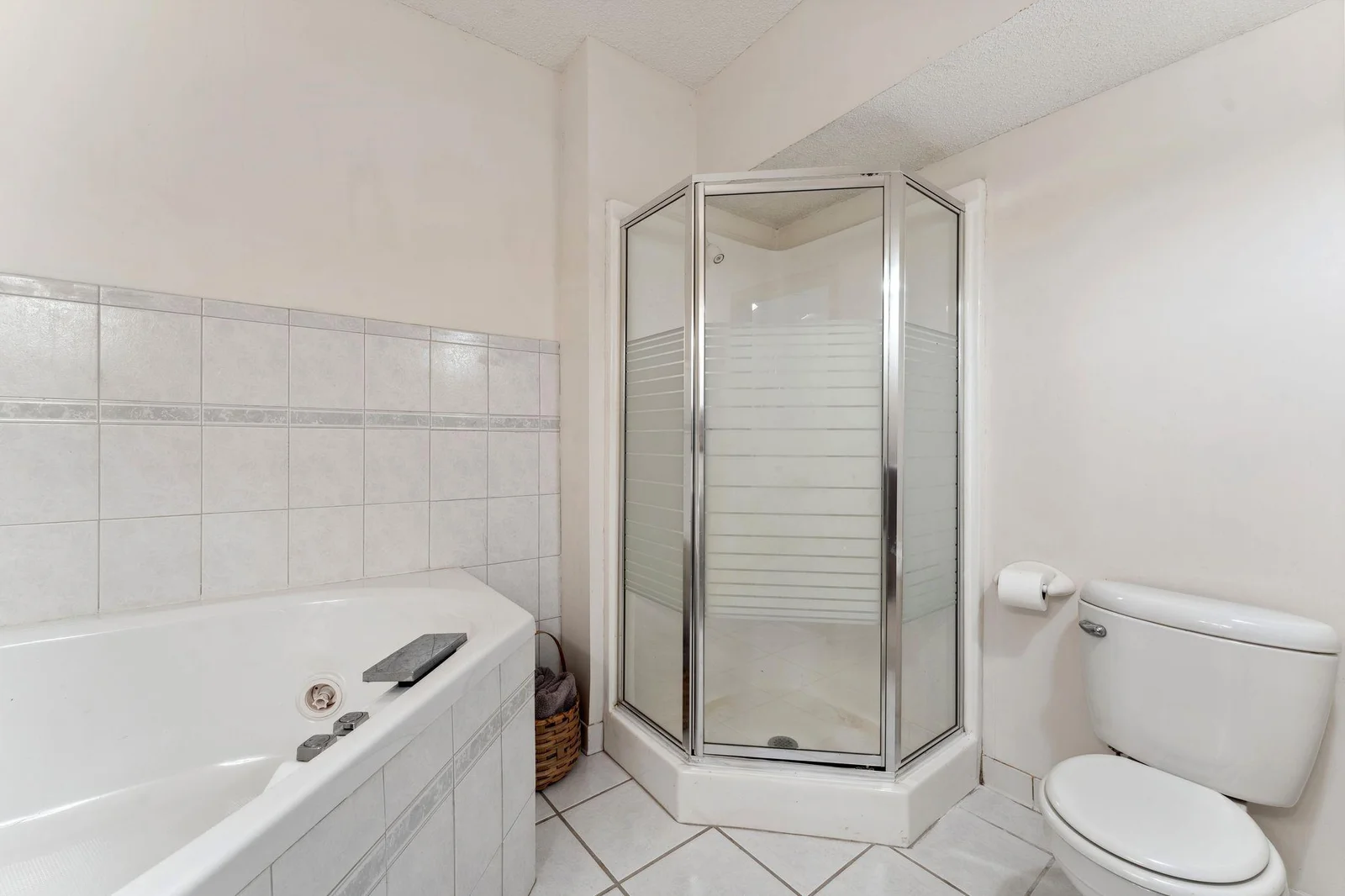 Lower level full bath