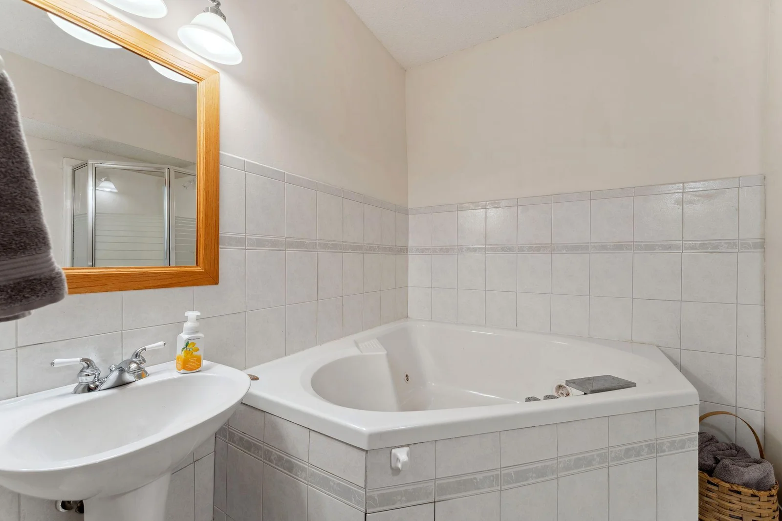 Lower level full bath