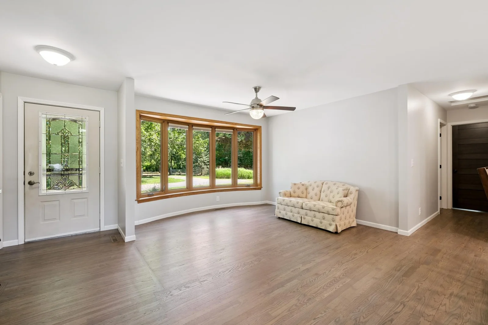 Lots of natural light