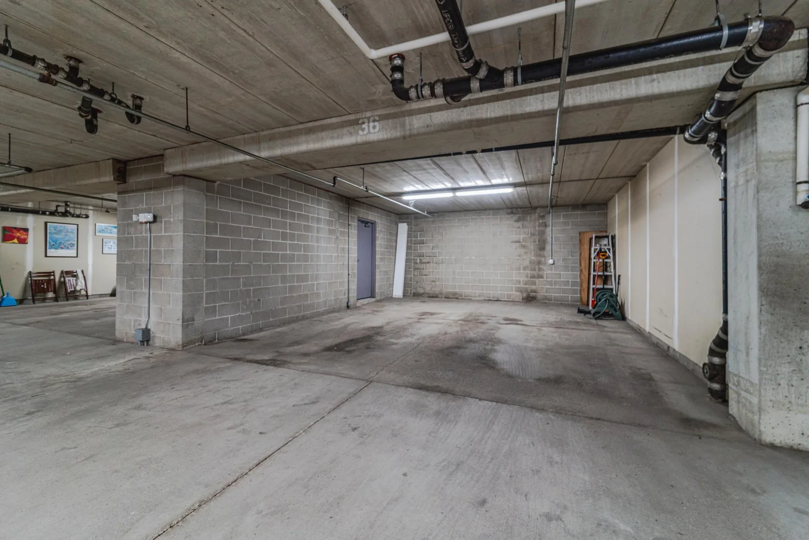 2 car climate controlled garage