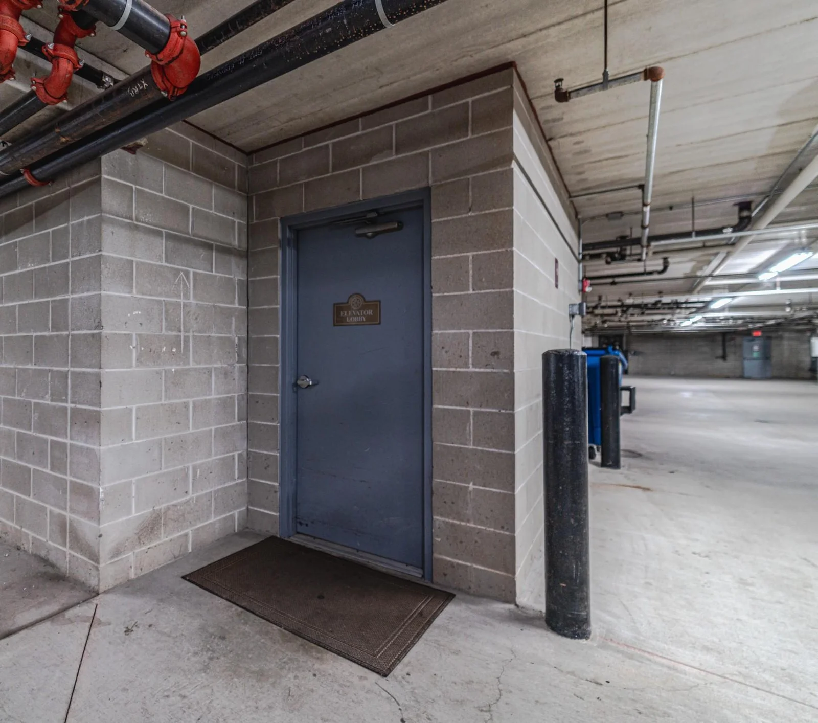 elevator access from the garage