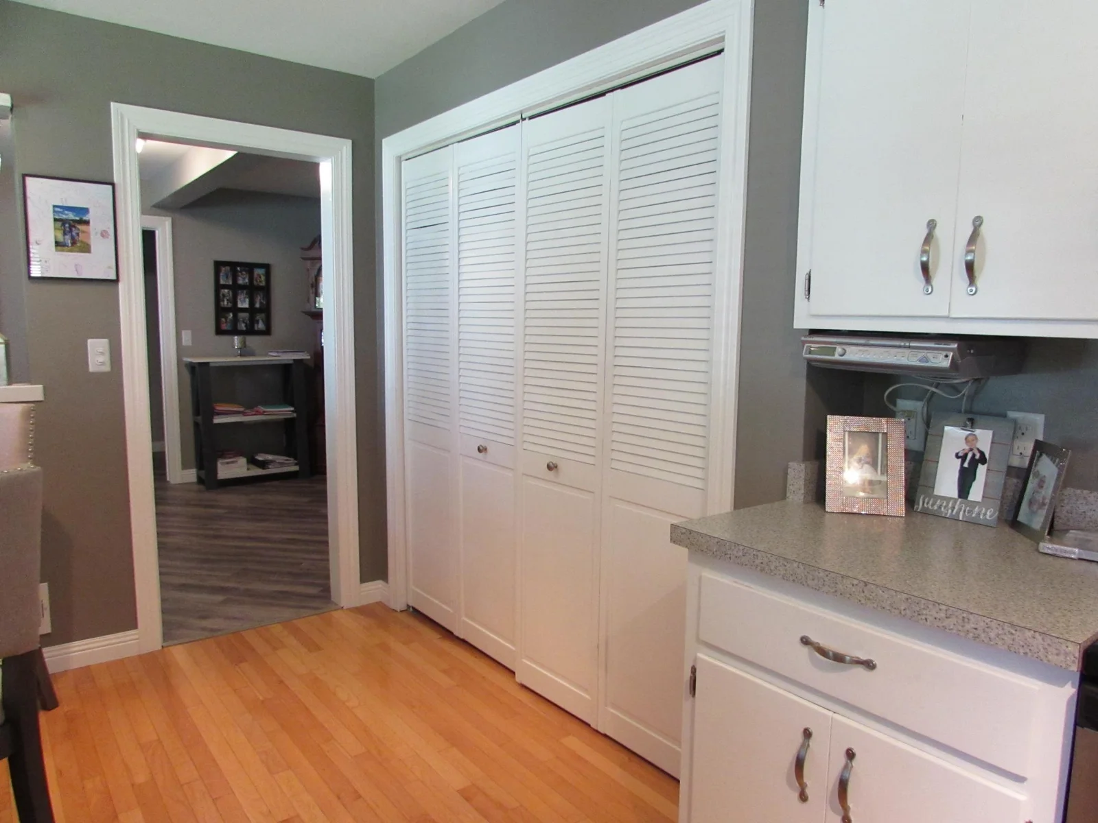 Multi Purpose Office Closet Nook/Washer/Dryer Hook ups