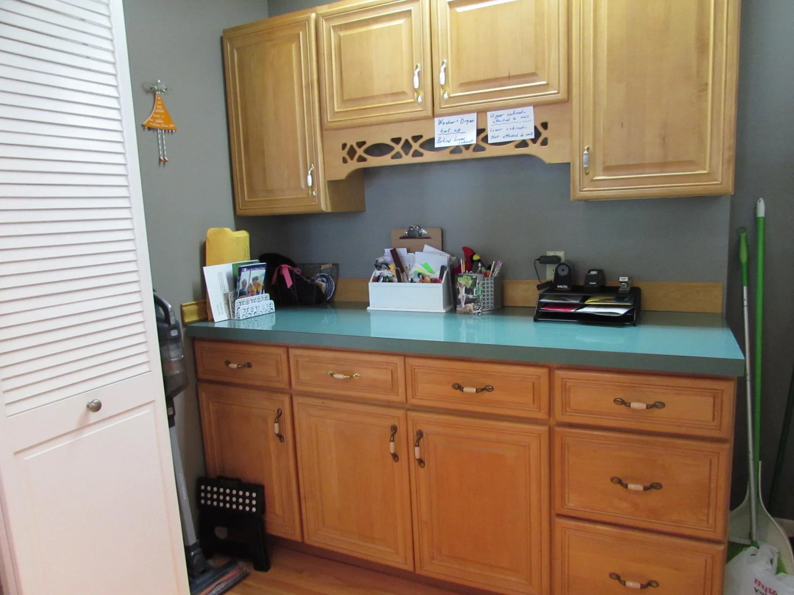 Multi Purpose Office Closet Nook