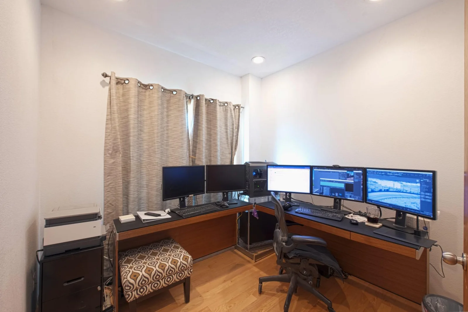 Main floor office.