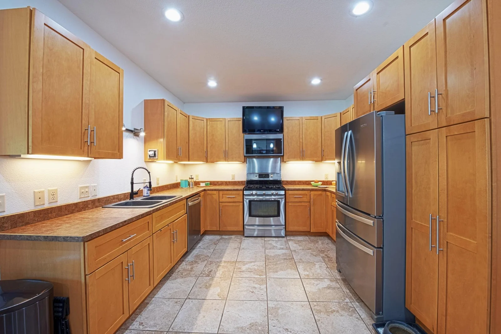 You will run out of things to put in these cabinets!