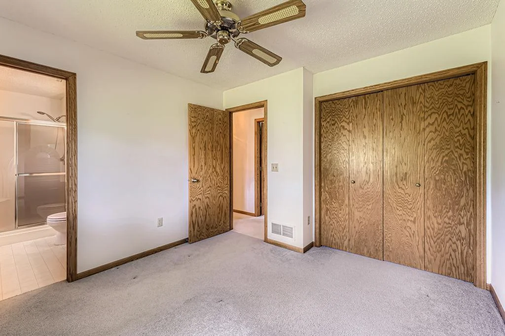 Owners Suite with private bathroom.