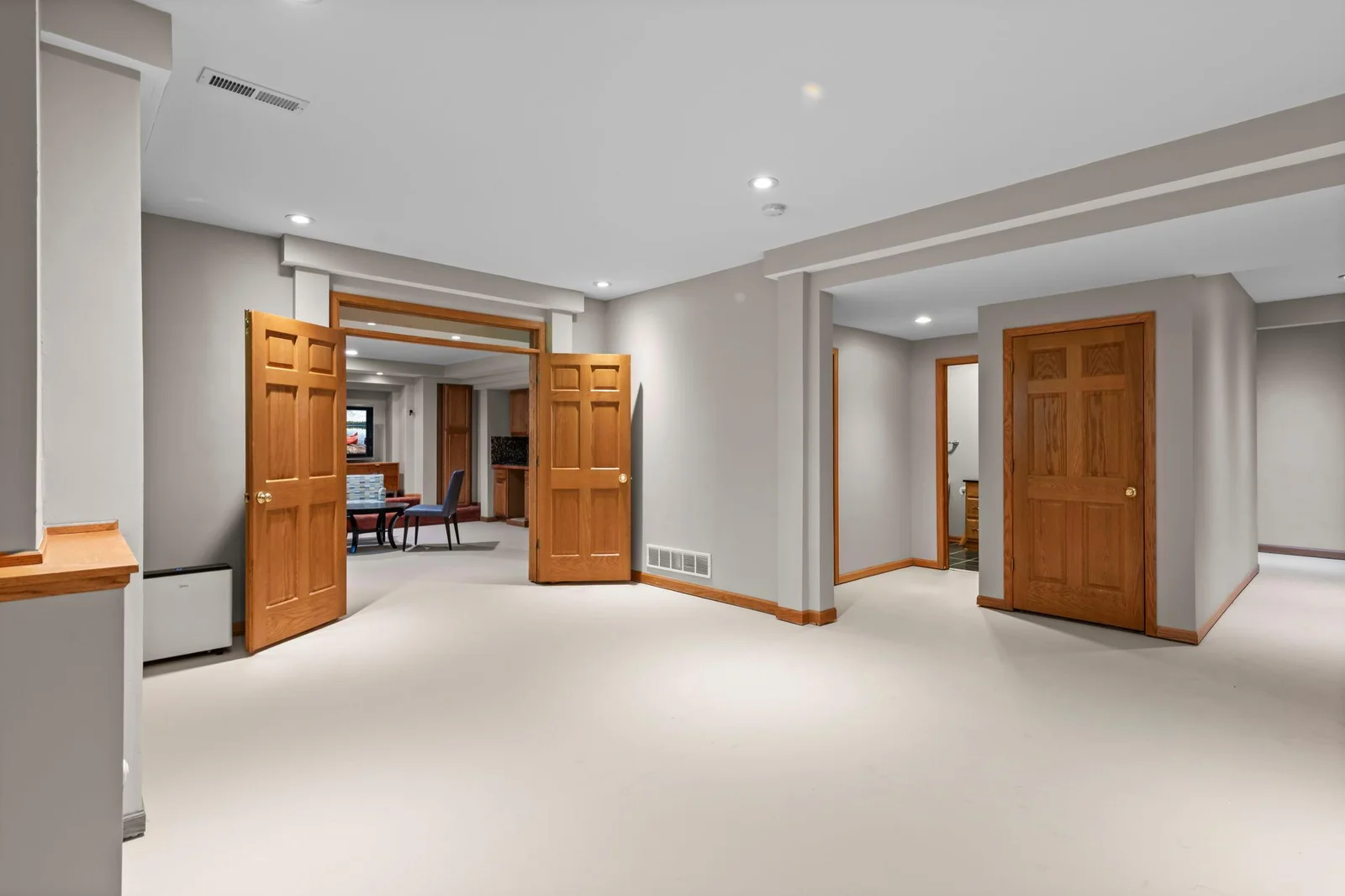 Lower level family room