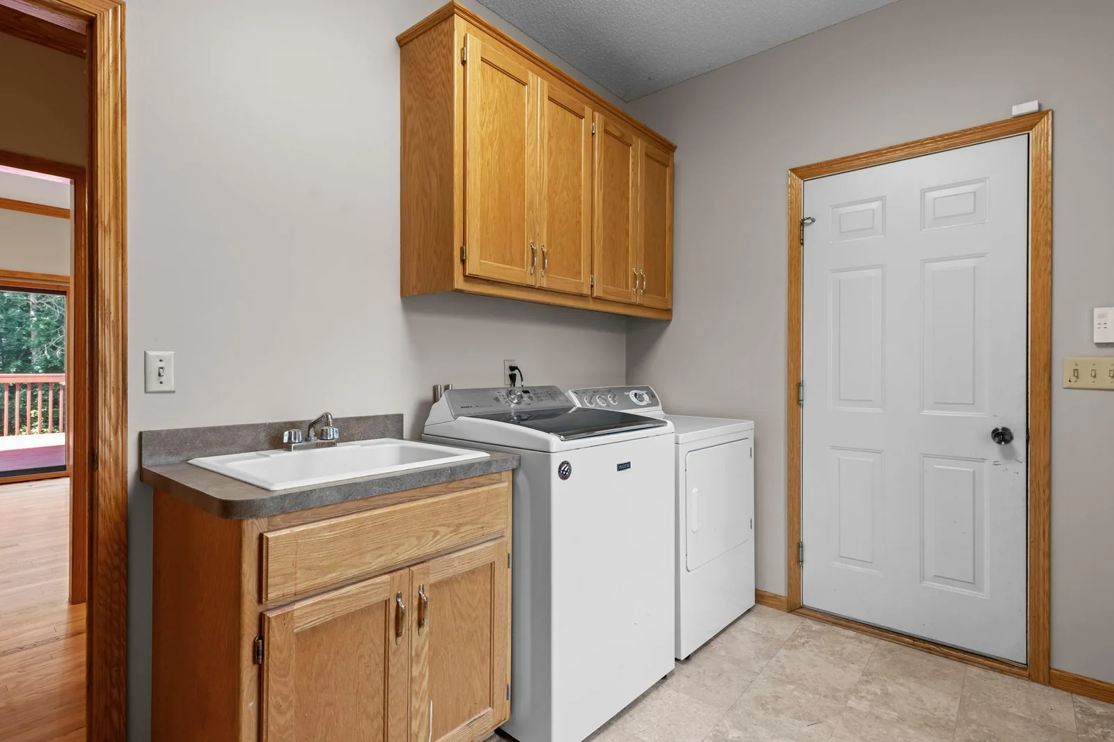 Utility room and laundry