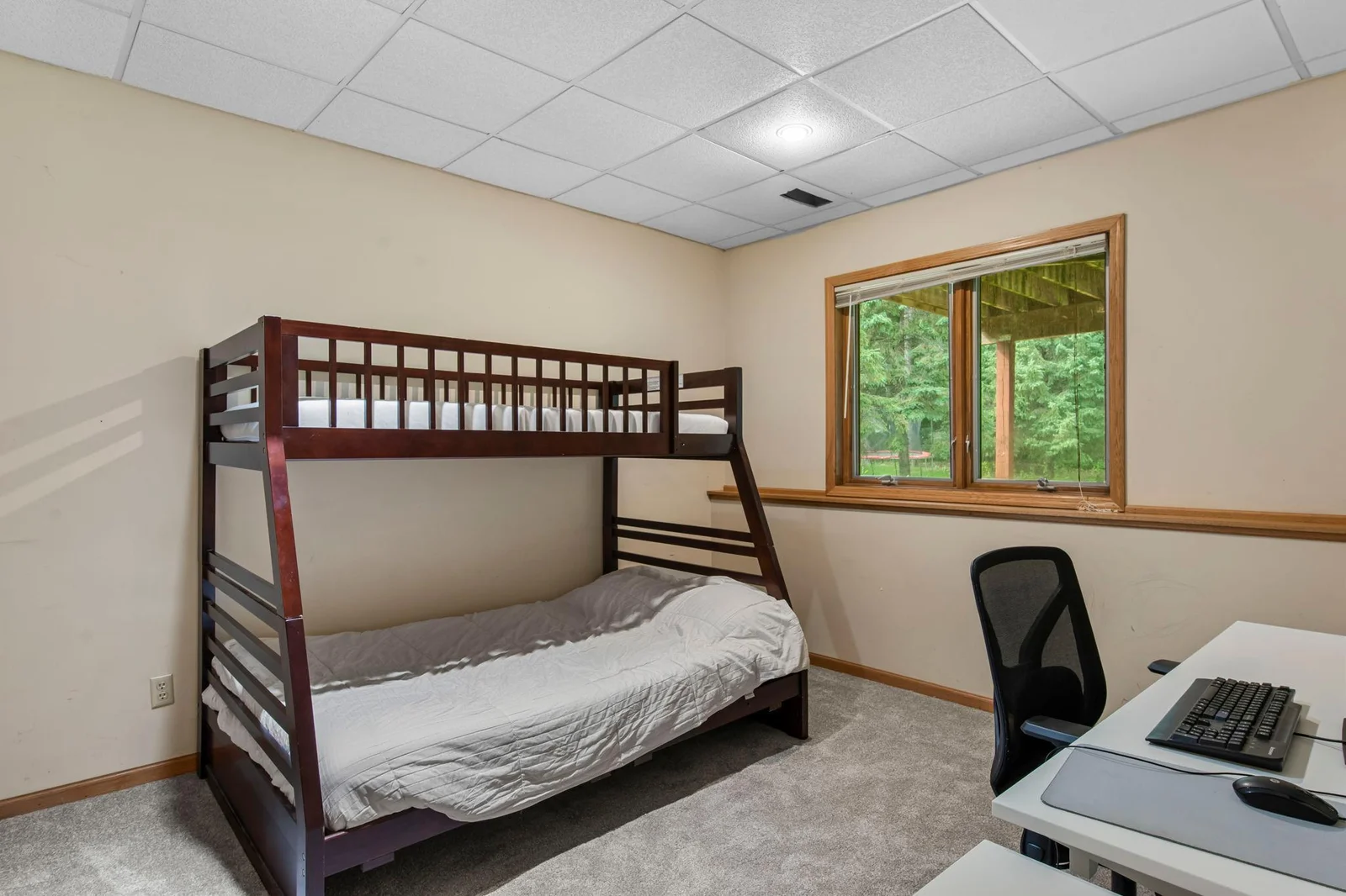 Lower level bedroom