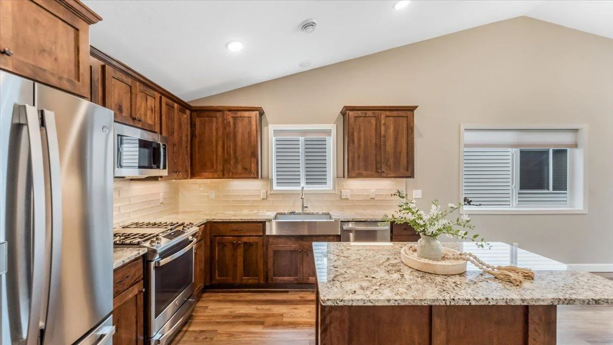 Ample cabinetry for all your culinary needs.