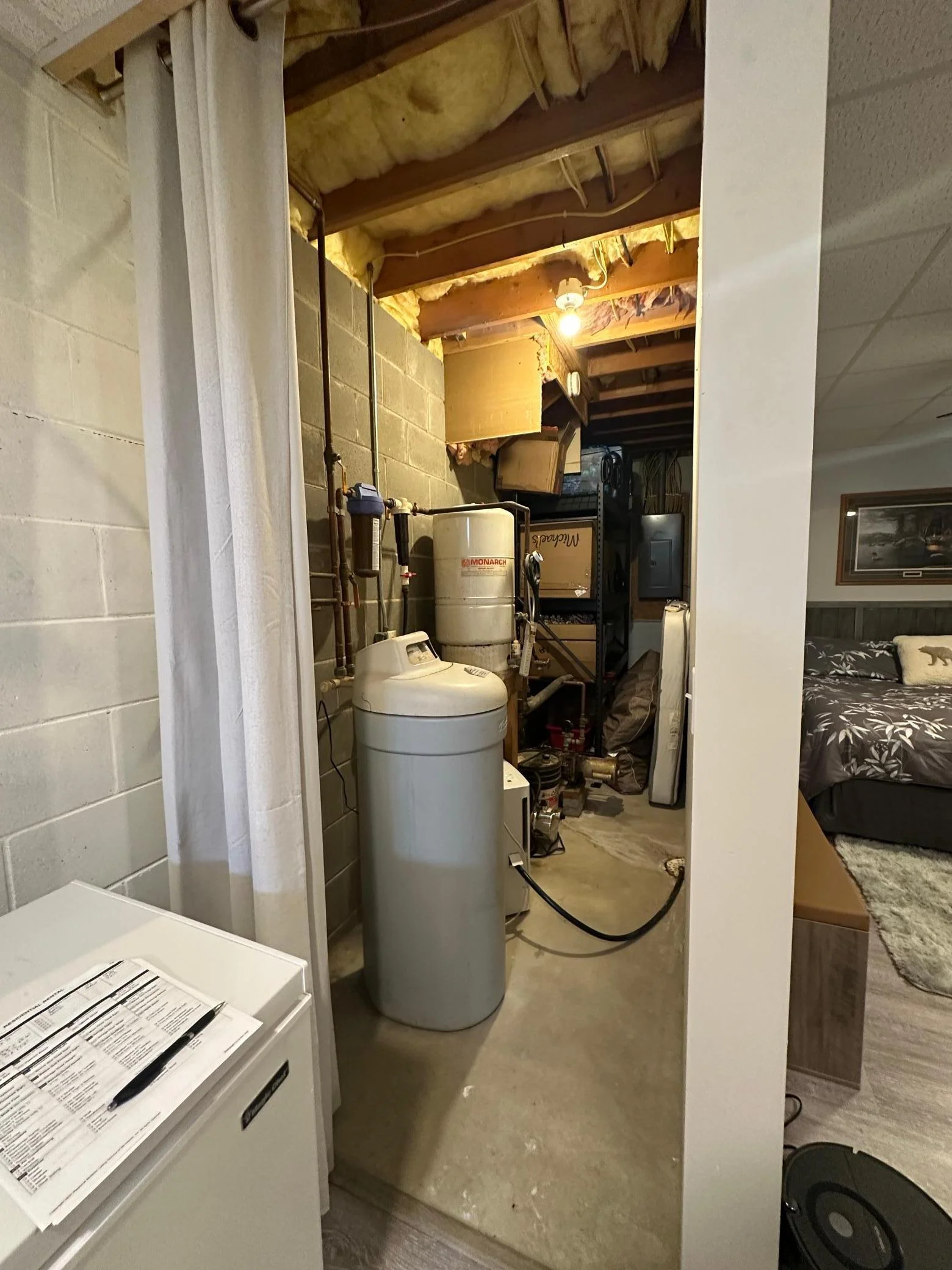 in-line water filtration system