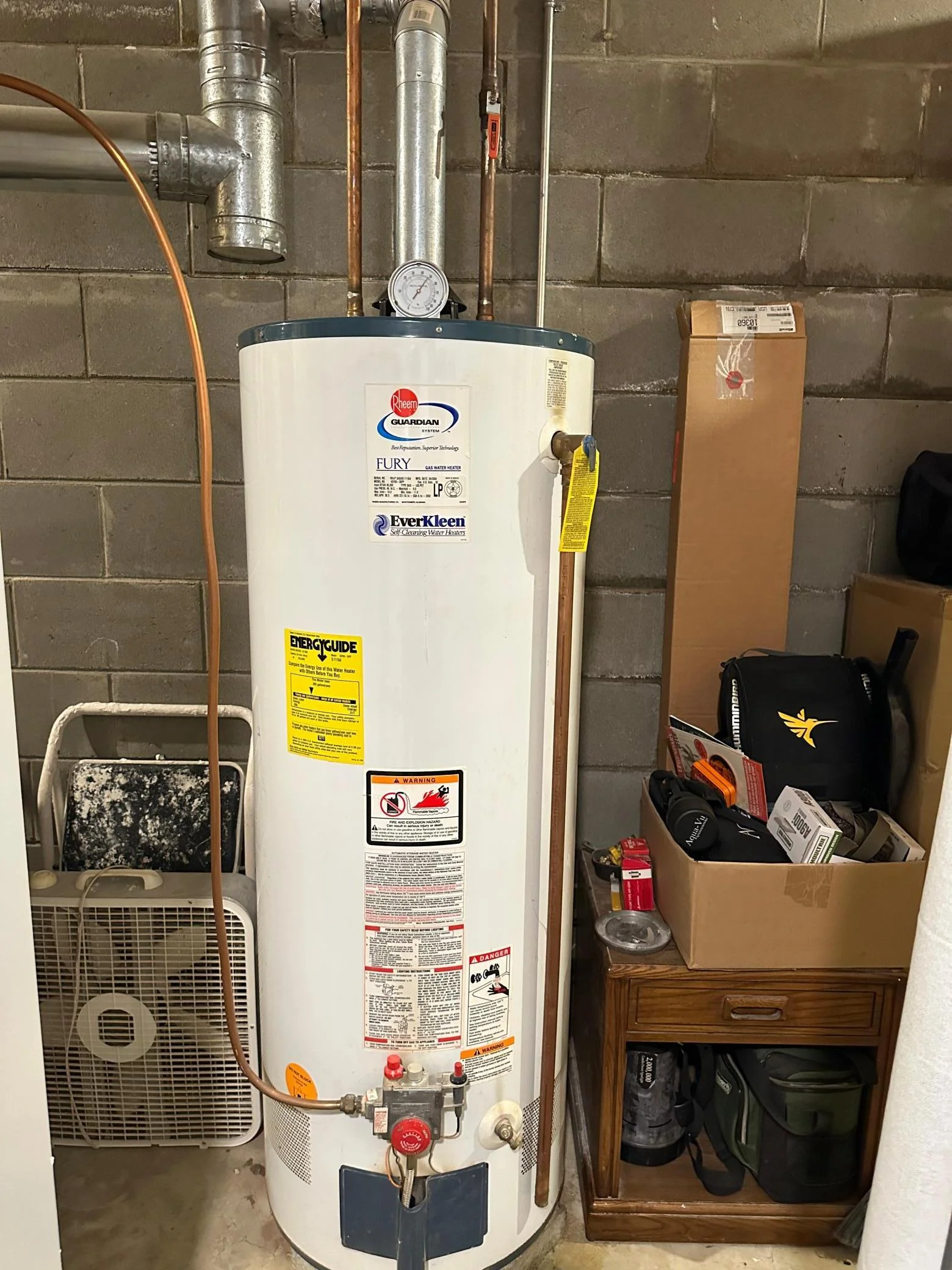 owned water heater