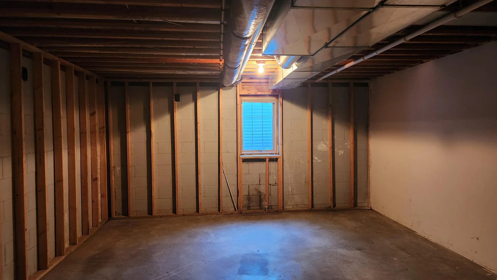 future bedroom, bath and family room
