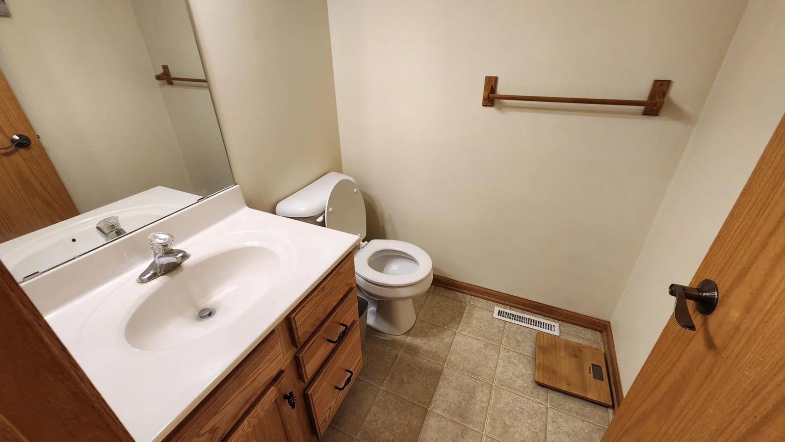 main floor half bath
