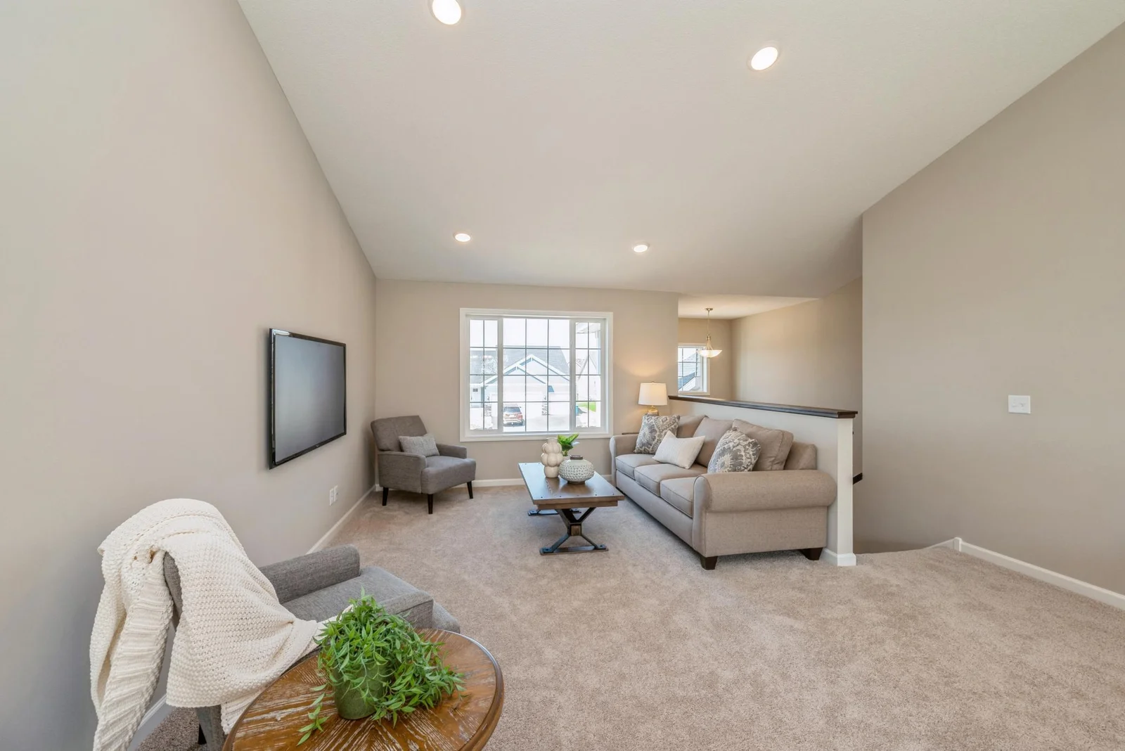 Living Room View. Photo is of former model home. See Sales Consultant for Specific Colors and Options. Ability to choose!