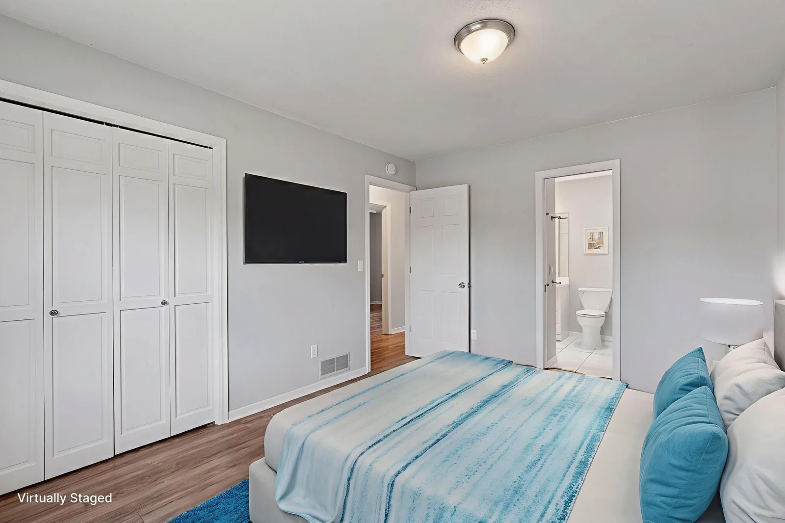 Virtually staged to help buyers visualize.
