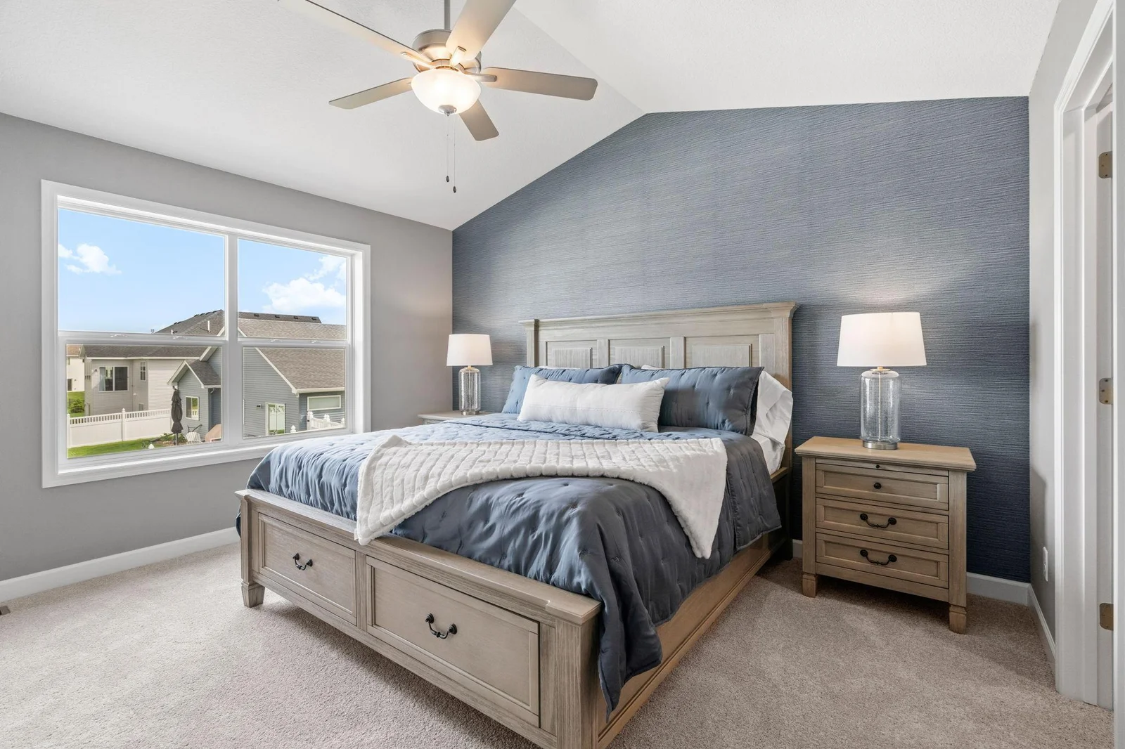 9. Primary Bedroom. Photo is of former model home. See Sales Consultant for Specific Colors and Options. Ability to choose!