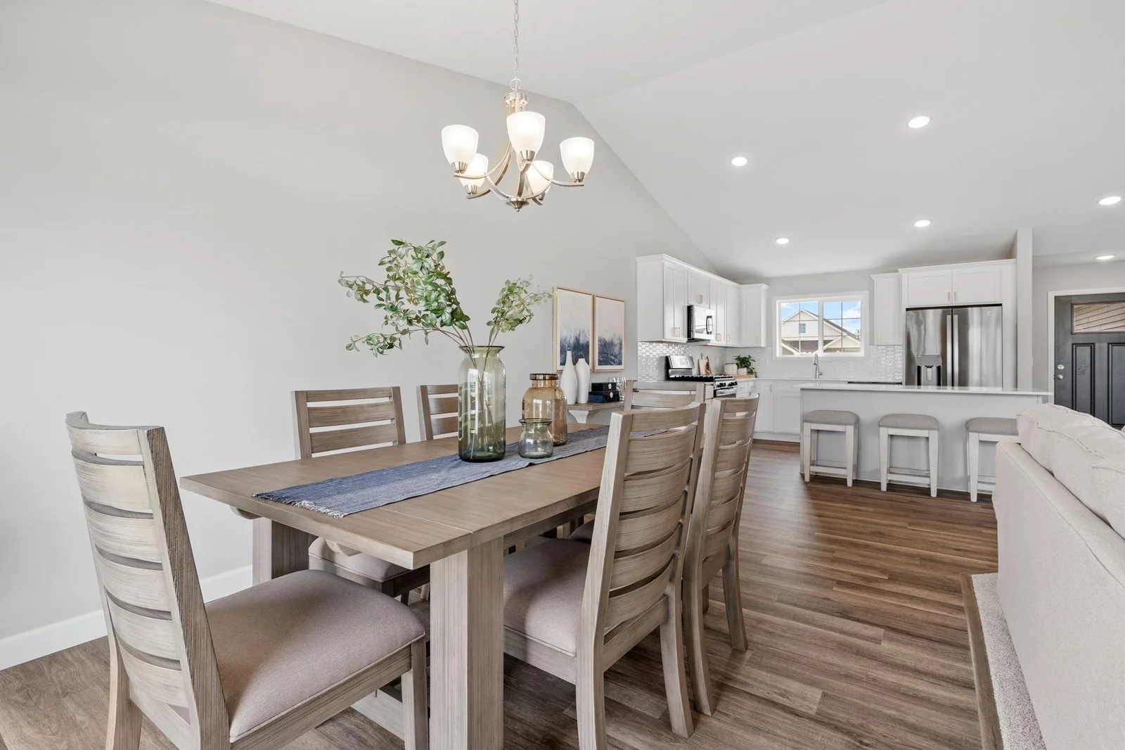 3. Dining Area. Photo is of former model home. See Sales Consultant for Specific Colors and Options. Ability to choose!
