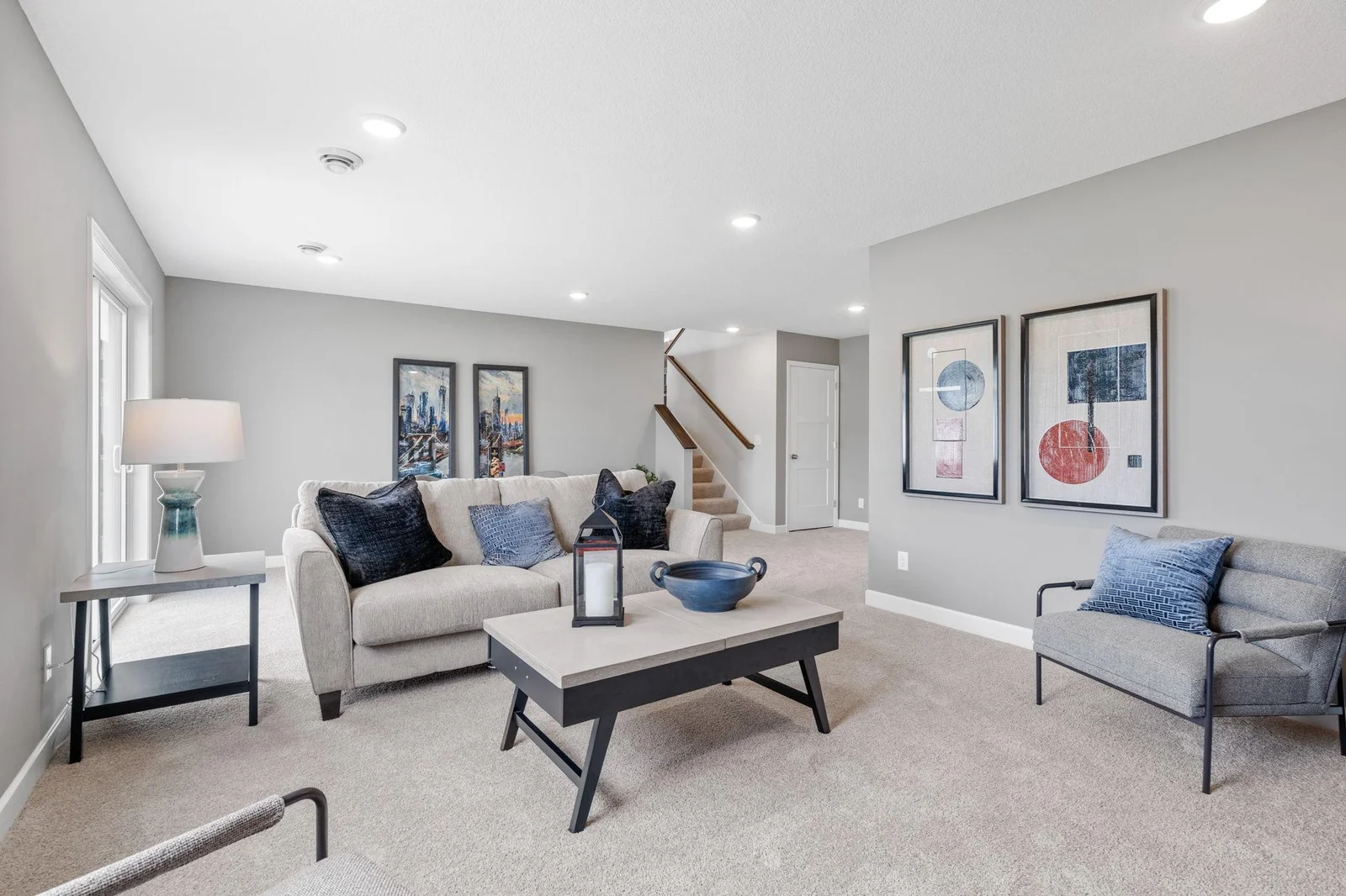 18. Family Room 2. Photo is of former model home. See Sales Consultant for Specific Colors and Options. Ability to choose!