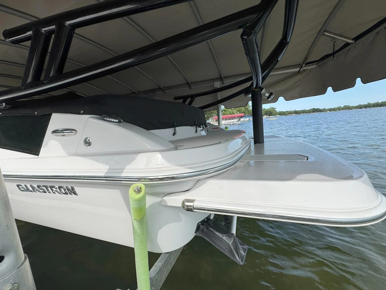23-Glastron boat and motor, lift, and trailer included (2).jpg